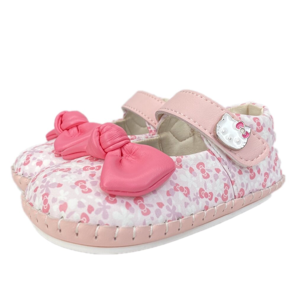 凱蒂貓 學步鞋 寶寶鞋 女童 Hellokitty 輕量柔軟抗菌防臭-圖片-6
