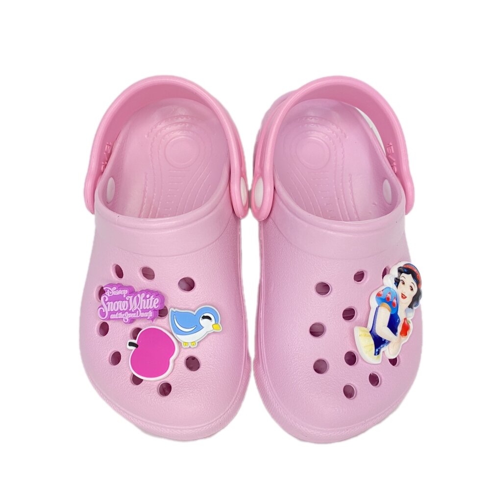 公主 衝鋒戰士 獅子王 電燈鞋 洞洞鞋 Carbot 兒童拖鞋 護趾 前包 台灣製 童鞋 白雪公主 男童 女童-圖片-6