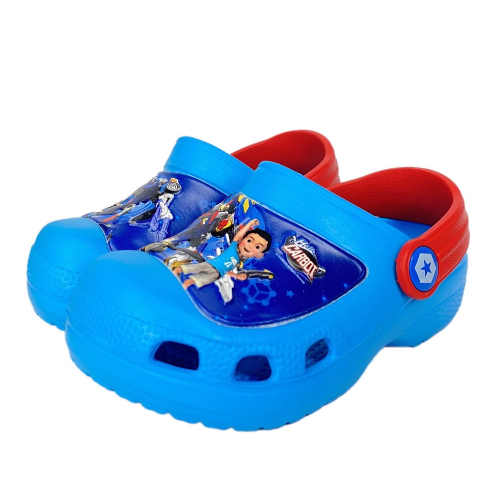 公主 衝鋒戰士 獅子王 電燈鞋 洞洞鞋 Carbot 兒童拖鞋 護趾 前包 台灣製 童鞋 白雪公主 男童 女童-圖片-7