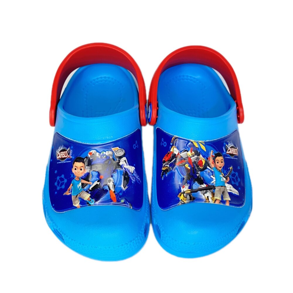 公主 衝鋒戰士 獅子王 電燈鞋 洞洞鞋 Carbot 兒童拖鞋 護趾 前包 台灣製 童鞋 白雪公主 男童 女童-圖片-8