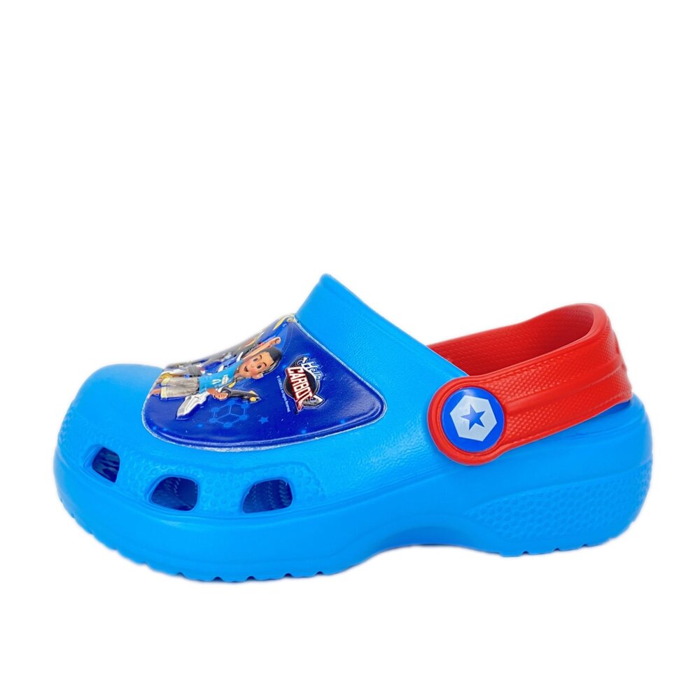 公主 衝鋒戰士 獅子王 電燈鞋 洞洞鞋 Carbot 兒童拖鞋 護趾 前包 台灣製 童鞋 白雪公主 男童 女童-圖片-9