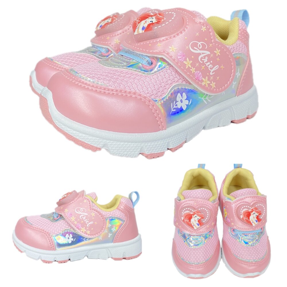 迪士尼 男童女童運動鞋 台灣製 兒童休閒鞋 布鞋 奇奇蒂蒂 麥坤 美人魚 柏睿-圖片-3