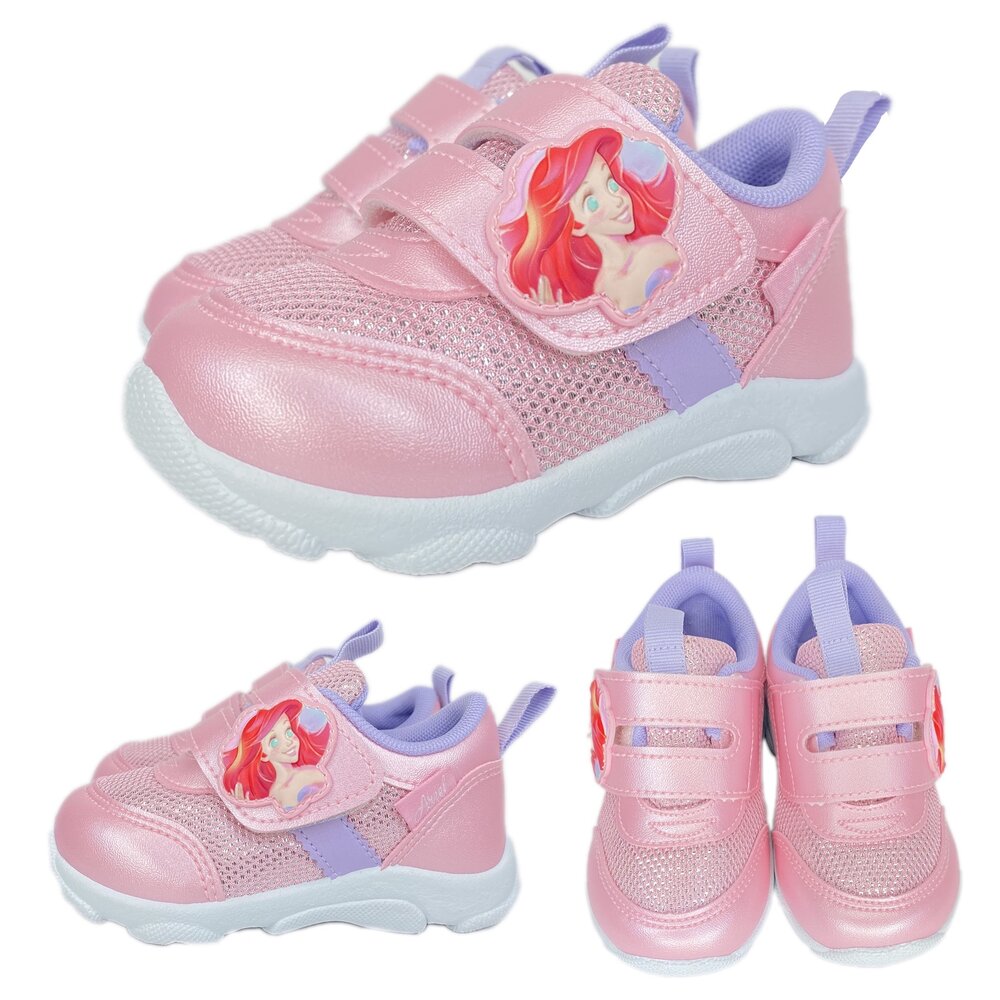 迪士尼 男童女童運動鞋 台灣製 兒童休閒鞋 布鞋 奇奇蒂蒂 麥坤 美人魚 柏睿-圖片-8