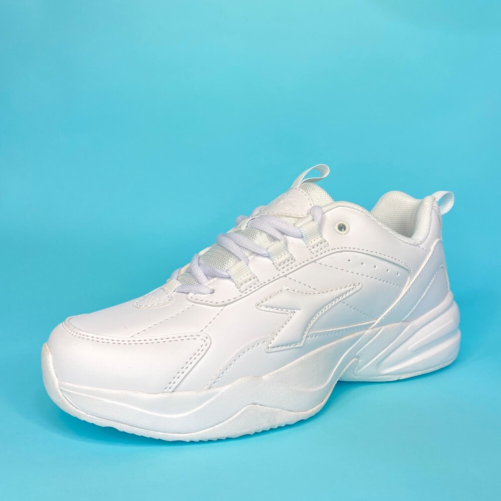 241226073547-Diadora 全白運動鞋 男鞋 學生鞋 皮面防水防滑 球鞋 寬楦 25.5-29 DA71299