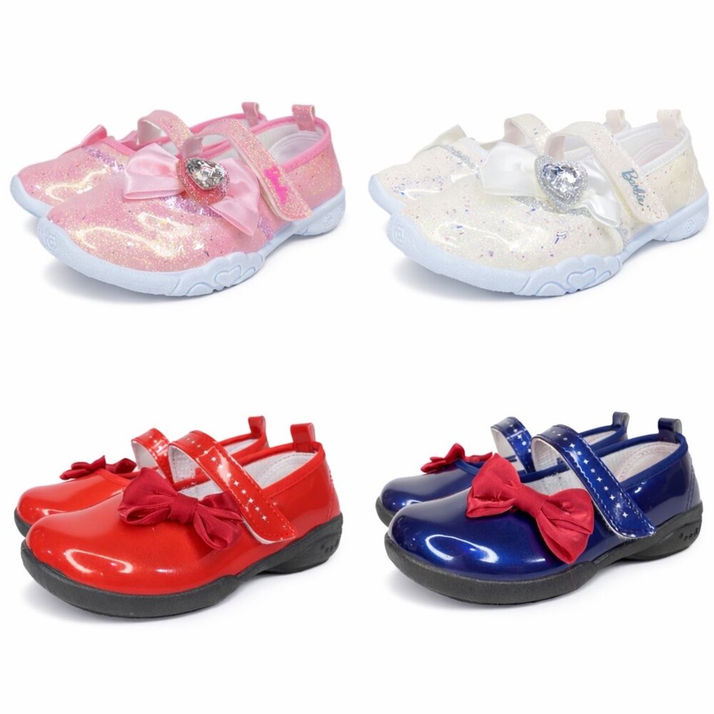 250203171401-白雪公主 女童娃娃鞋 公主鞋 皮鞋 白色 紅色 藍色 皮鞋 花童鞋 台灣製造