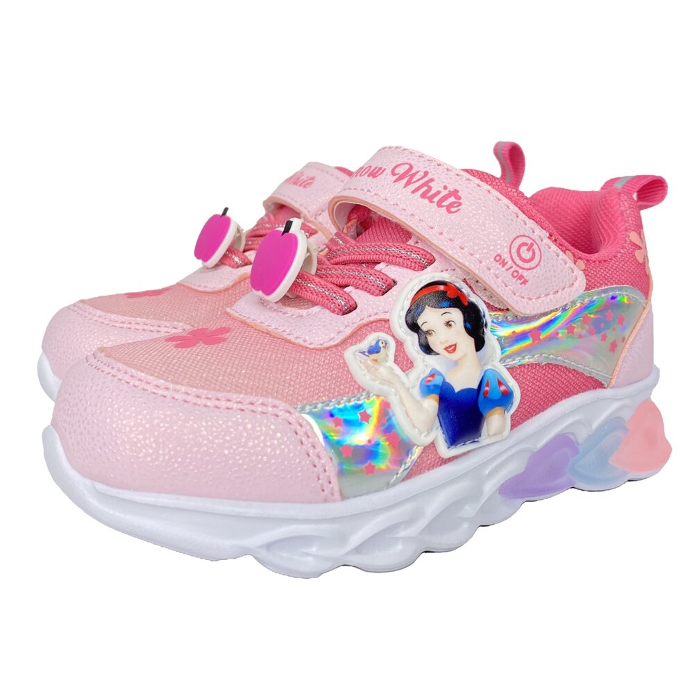 白雪公主 運動鞋 電燈鞋 迪士尼女童童鞋 16-21號 球鞋-圖片-1