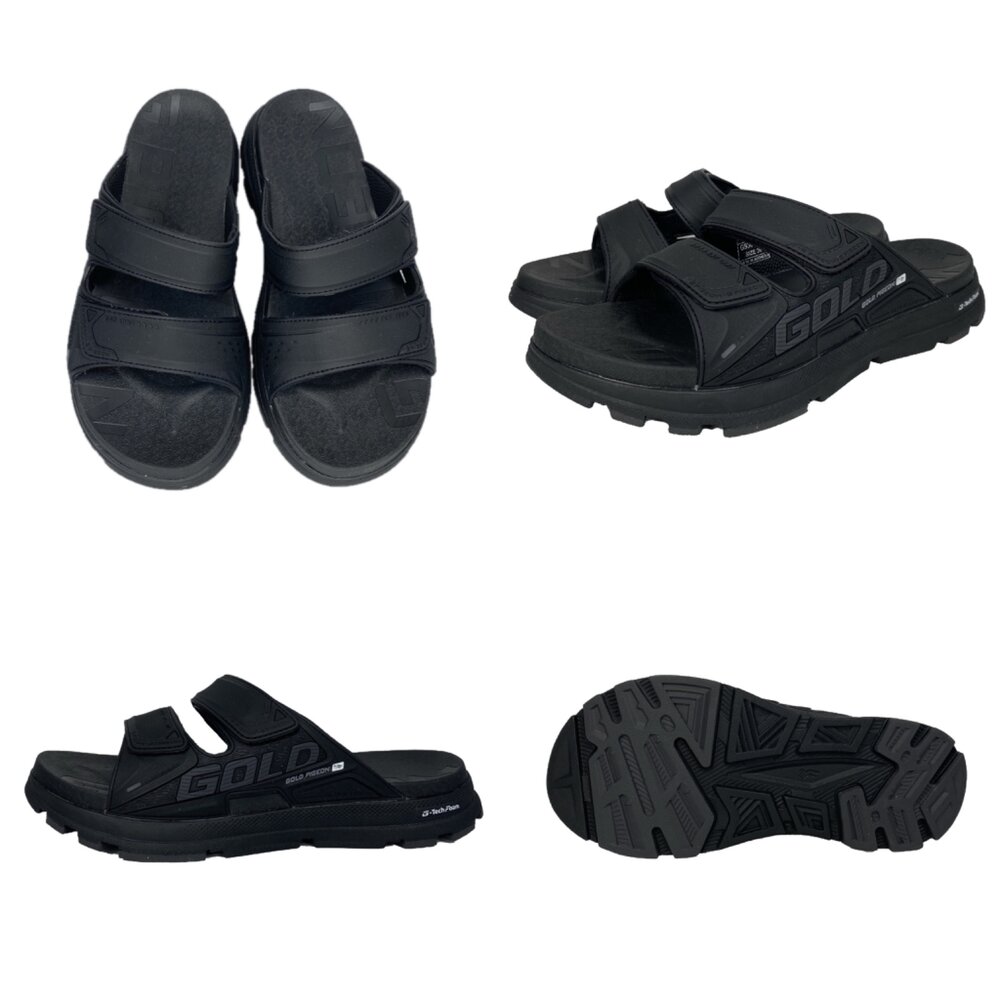 🔥寬厚腳專用🔥 GP 男人拖鞋 九折 夾腳拖 厚底 足弓 人字拖 休閒運動拖鞋 男用 G9388M G5653M-圖片-1