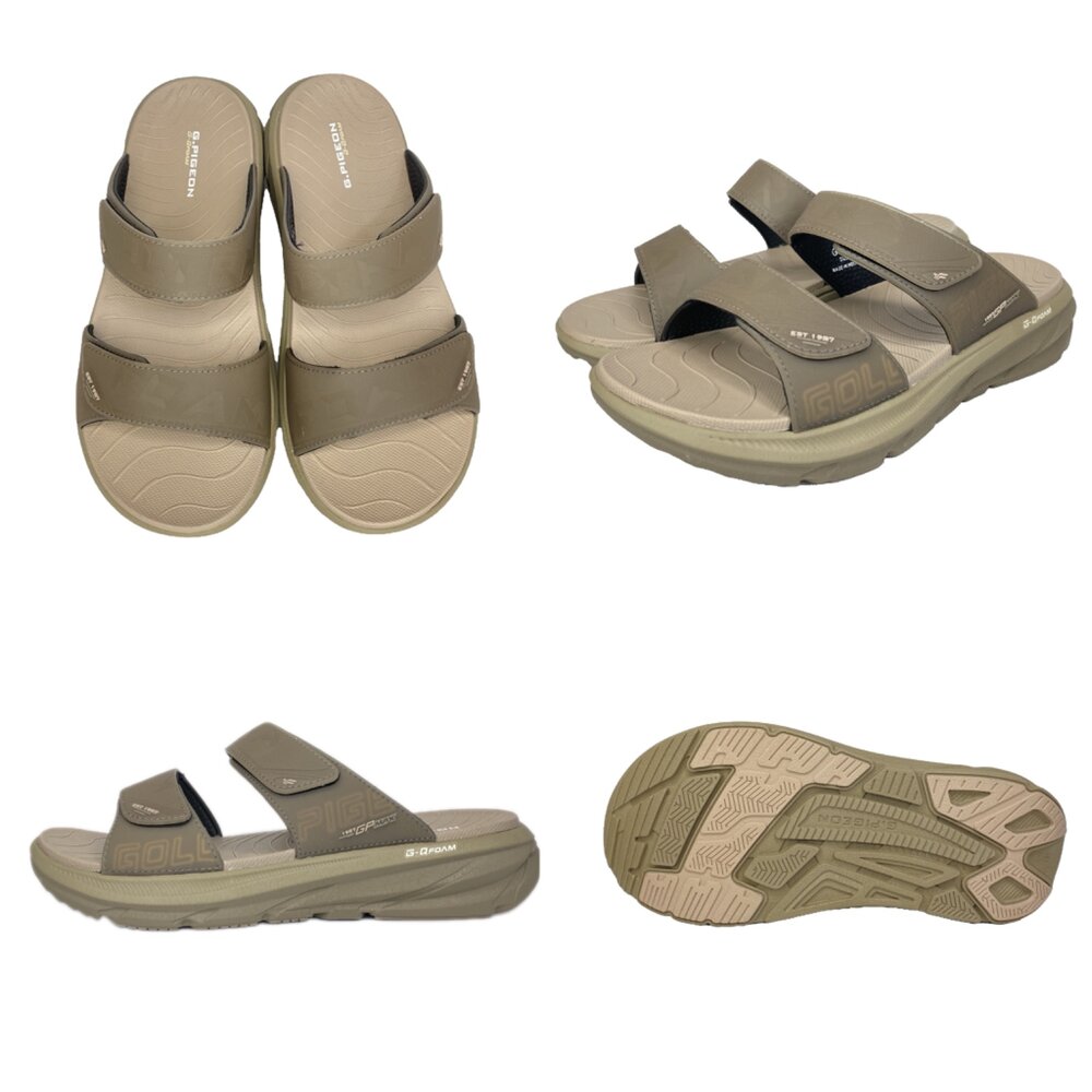 🔥寬厚腳專用🔥 GP 男人拖鞋 九折 夾腳拖 厚底 足弓 人字拖 休閒運動拖鞋 男用 G9388M G5653M-圖片-9