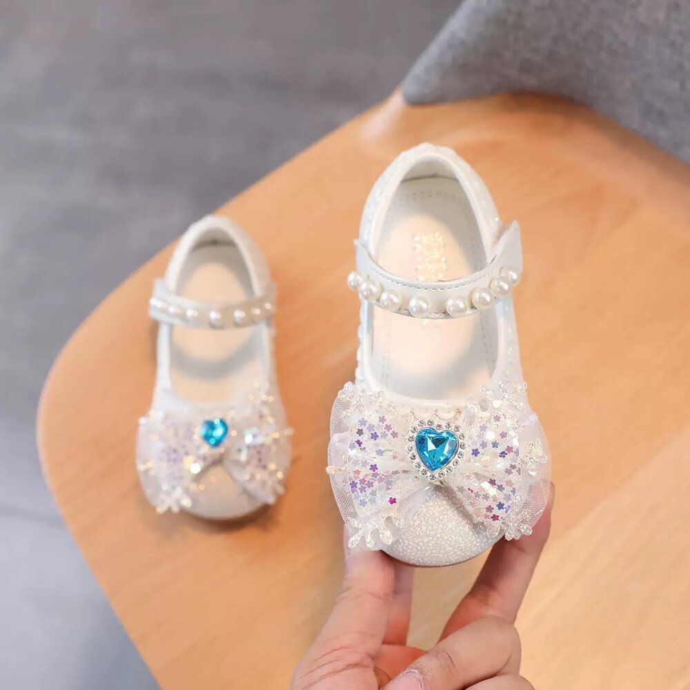 嬰兒娃娃鞋 嬰兒鞋 寶寶公主鞋 學步 13-18公分 花童 女童 兒童-圖片-1