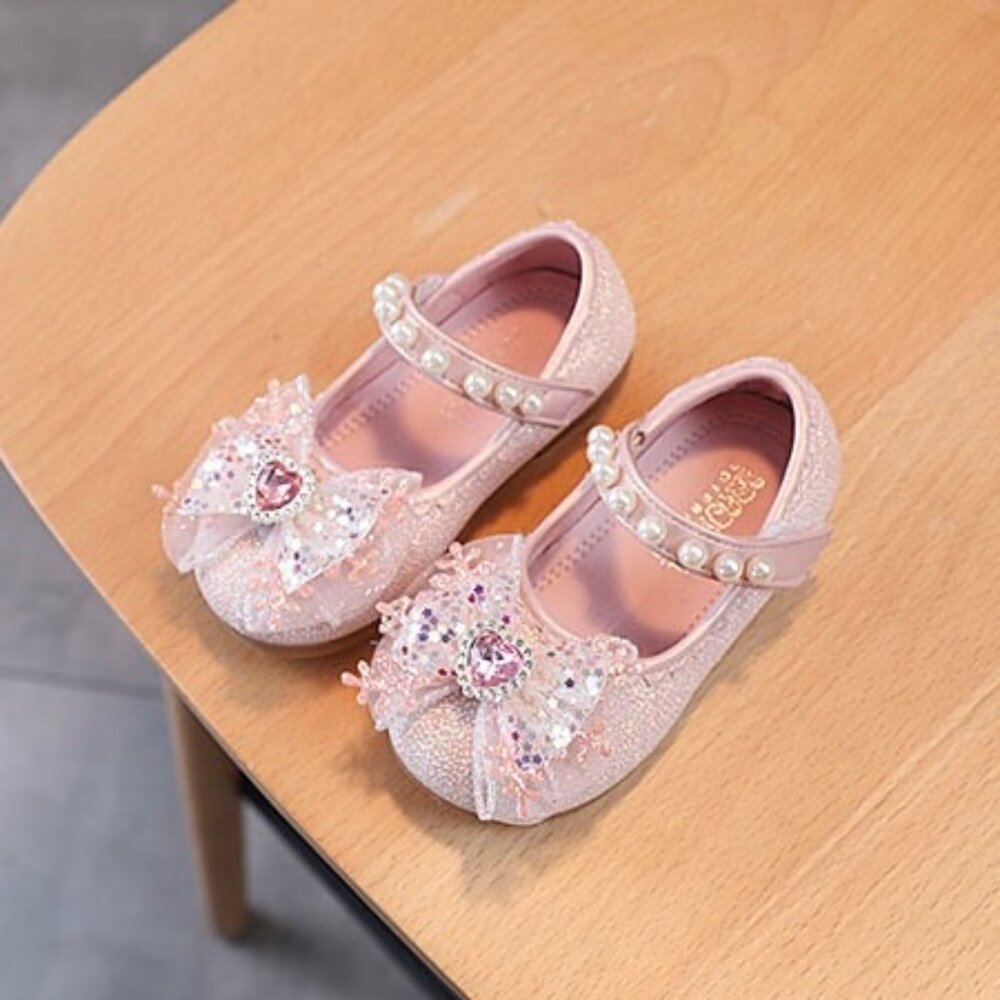 嬰兒娃娃鞋 嬰兒鞋 寶寶公主鞋 學步 13-18公分 花童 女童 兒童-圖片-4
