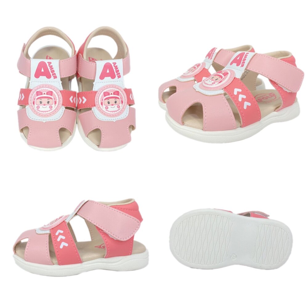 波力 寶寶涼鞋 學步鞋 嬰兒鞋 台灣製 寶寶鞋 安寶 護趾 前包-圖片-2