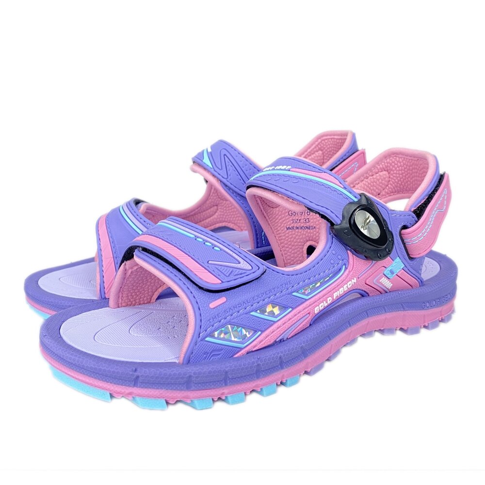 GP 兒童涼鞋 女用 男童女童 運動玩水休閒 磁扣 g5797b g6319-圖片-4