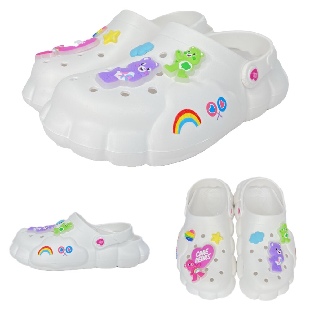 彩虹熊 女人女童拖鞋 兒童 涼鞋 16-24號 園丁鞋 洞洞鞋 CareBears-圖片-2