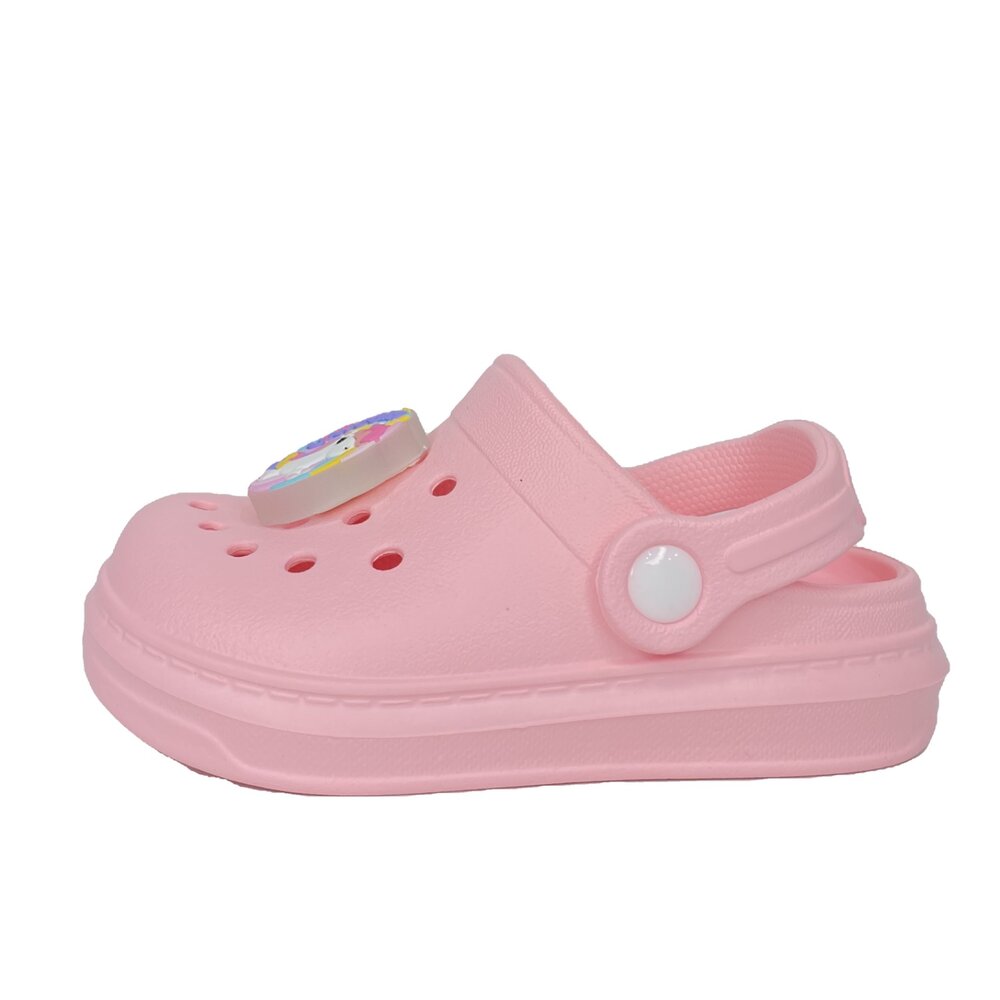 交通世界 Tomica 兒童洞洞鞋 拖鞋 獨角獸 男童女童 布希鞋 護趾 涼鞋 15-20號-圖片-7