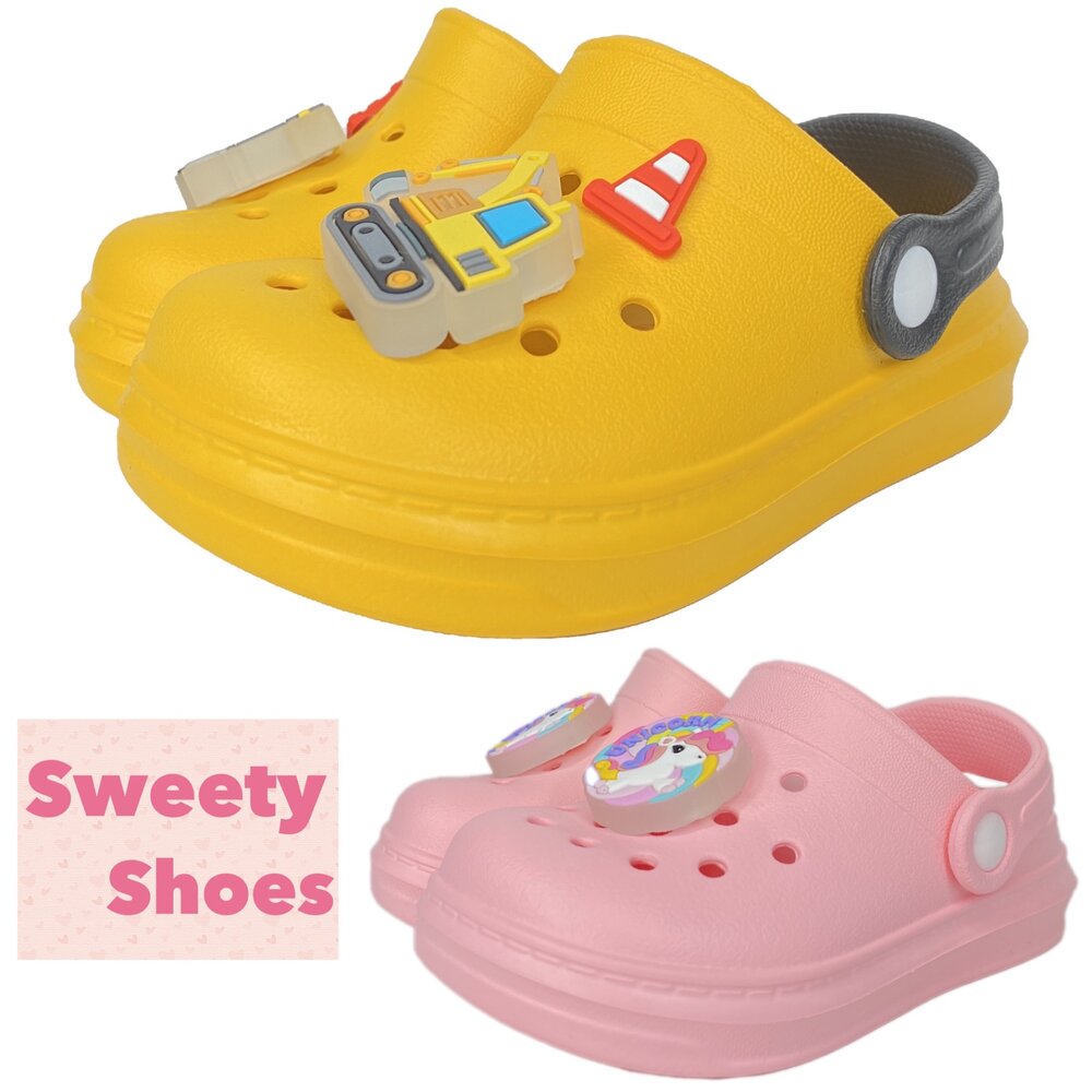 250508073350-交通世界 Tomica 兒童洞洞鞋 拖鞋 獨角獸 男童女童 布希鞋 護趾 涼鞋 15-20號