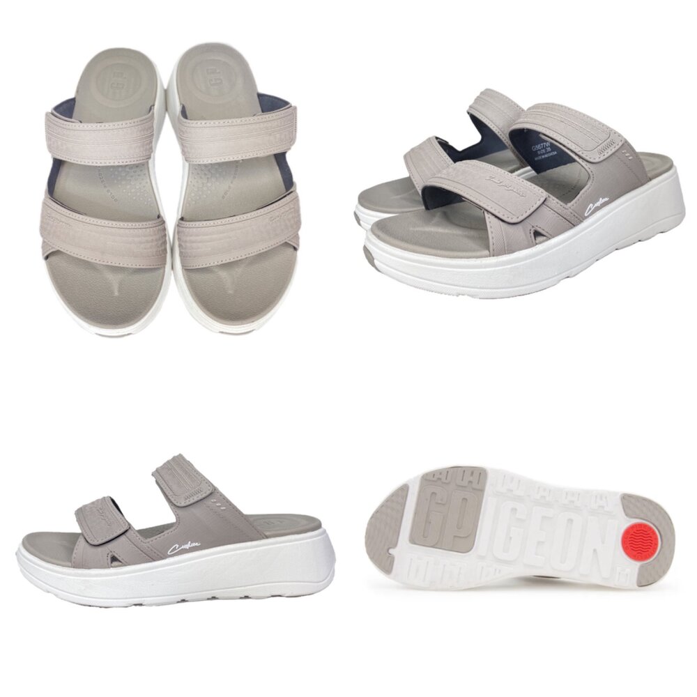 GP 厚底拖鞋 女用足弓休閒拖鞋 可碰水防滑 G5677W-圖片-1