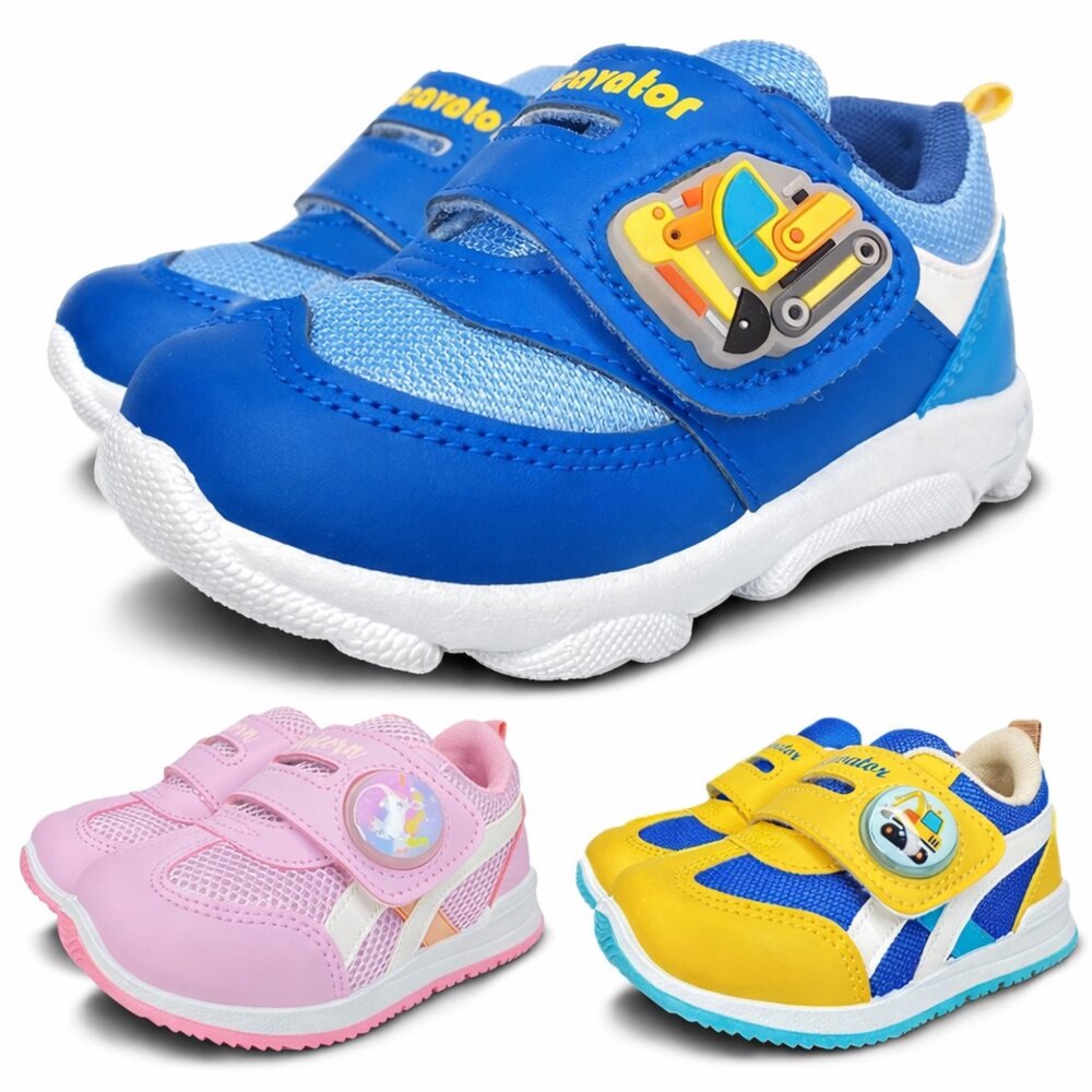 多美小火車男童女童運動鞋童鞋獨角獸TOMICA動物派對交通世界球鞋電燈鞋