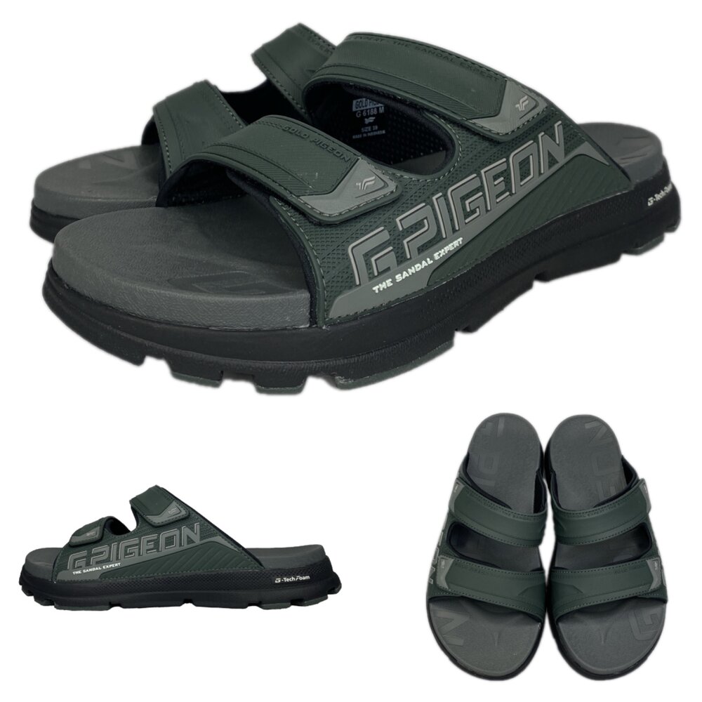 寬厚腳專用 GP 男人拖鞋 夾腳拖 玩水防水 人字拖 運動拖鞋 G9353M g6188m-圖片-2