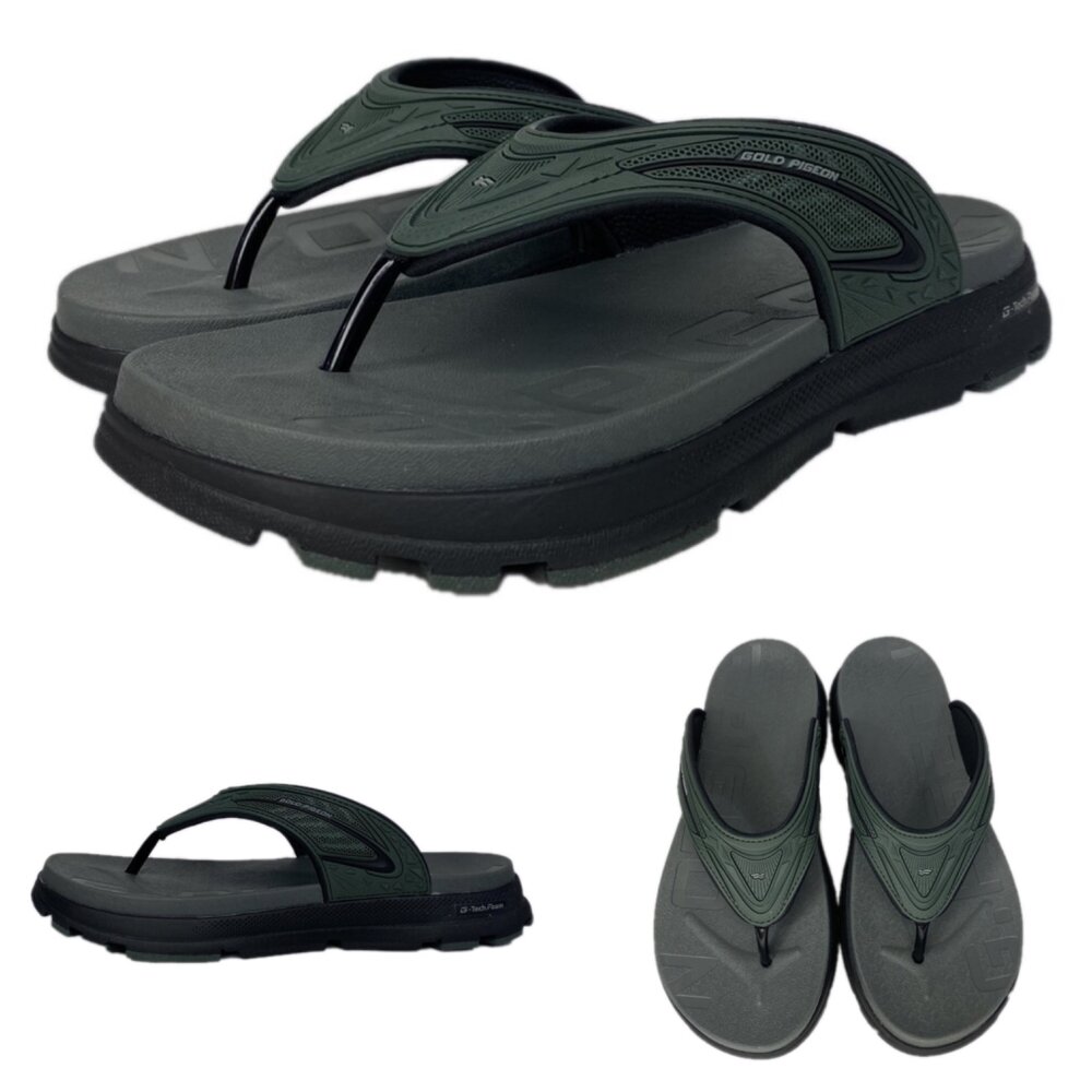 寬厚腳專用 GP 男人拖鞋 夾腳拖 玩水防水 人字拖 運動拖鞋 G9353M G6188M-圖片-5