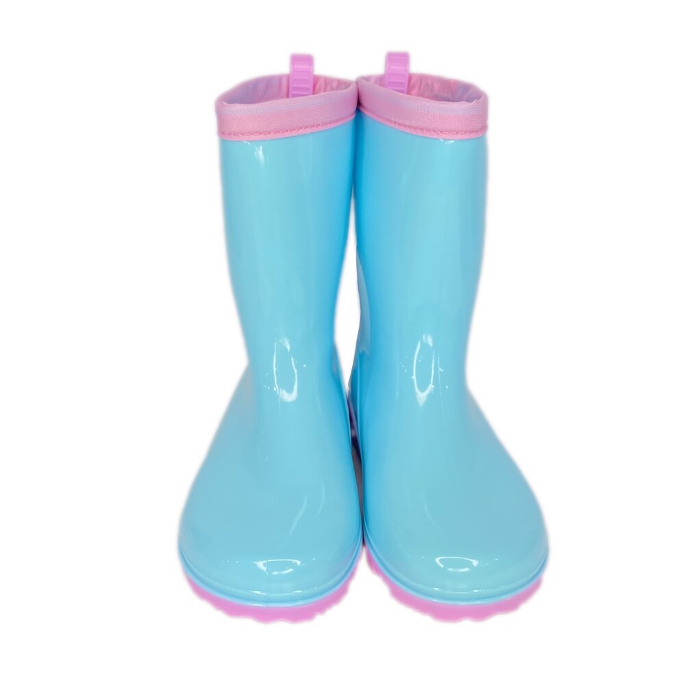 彩虹熊 女童長筒雨鞋 carebears 台灣製 兒童童鞋 雨靴 17-22號-圖片-6