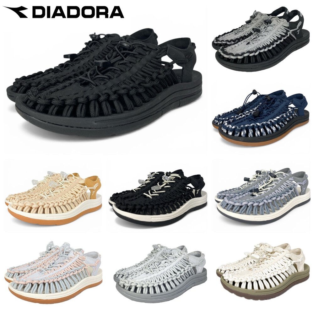 Diadora 編織涼鞋 水陸鞋 溯溪鞋 防水 男用女用 護趾涼鞋 前包 包頭 男人女人 封面照片