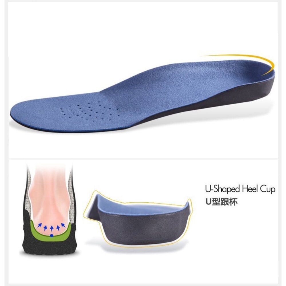 足弓鞋墊 男款女款 杯型鞋墊 機能運動支撐 減壓 矯正-圖片-7