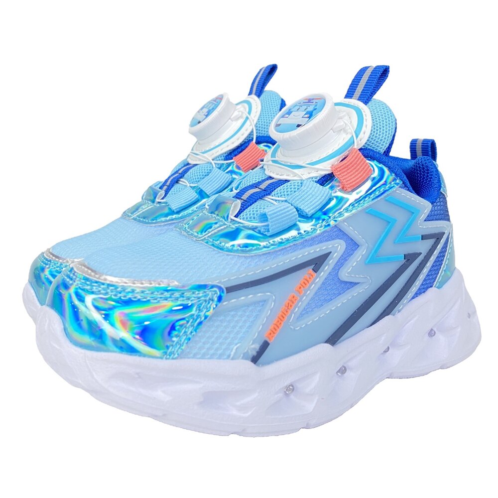 波力 旋鈕鞋 運動鞋 童鞋 男童女童球鞋 童鞋 全新正品-圖片-1