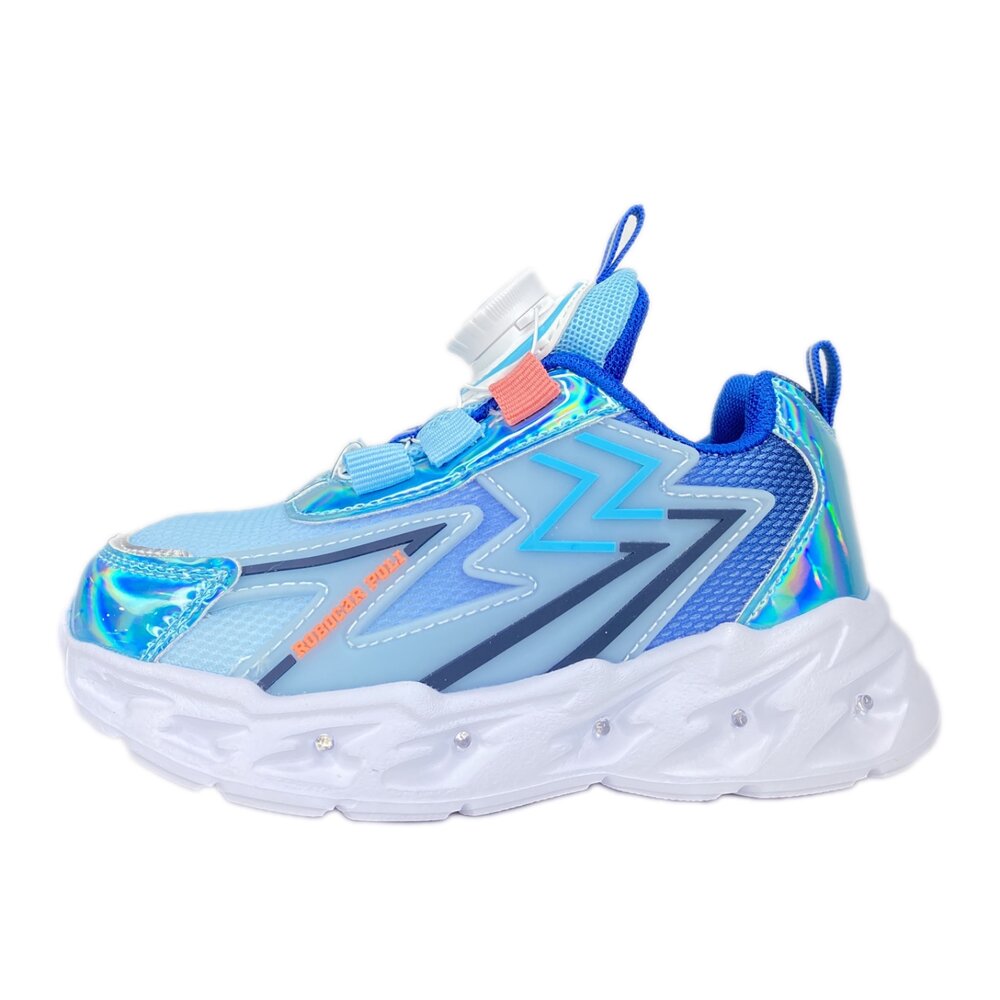 波力 旋鈕鞋 運動鞋 童鞋 男童女童球鞋 童鞋 全新正品-圖片-3