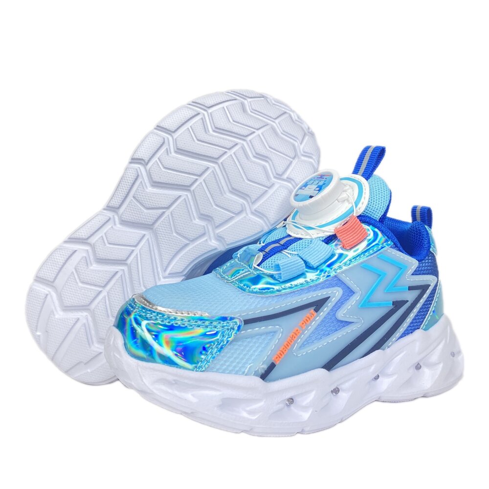 波力 旋鈕鞋 運動鞋 童鞋 男童女童球鞋 童鞋 全新正品-圖片-4