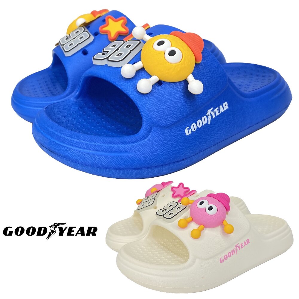 250710074245-固特異 兒童加厚軟底拖鞋 男童女童 19-23號 中童大童 Goodyear