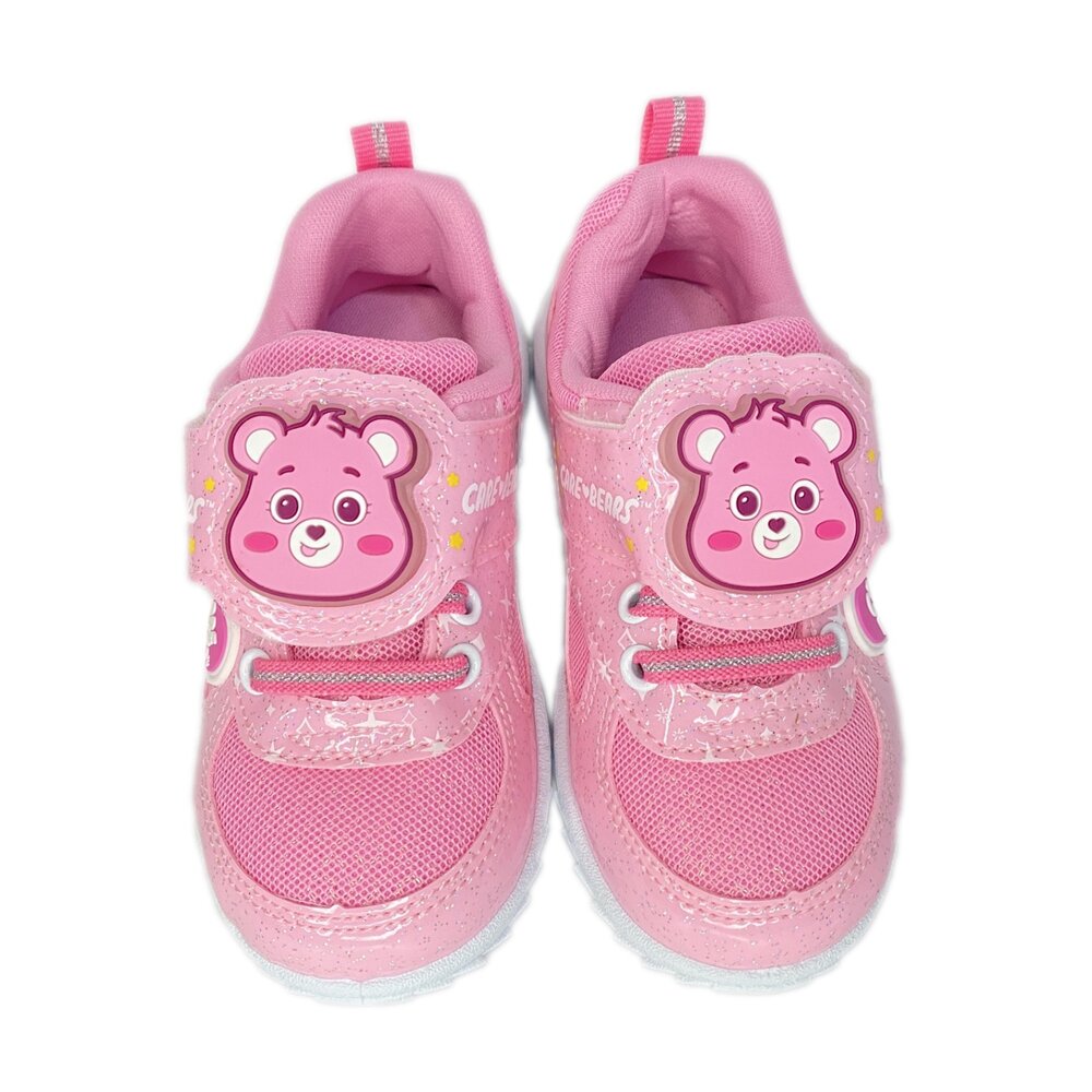 彩虹熊 女童運動鞋 電燈鞋 旋鈕鞋 carebears 兒童童鞋 球鞋 休閒鞋-圖片-9