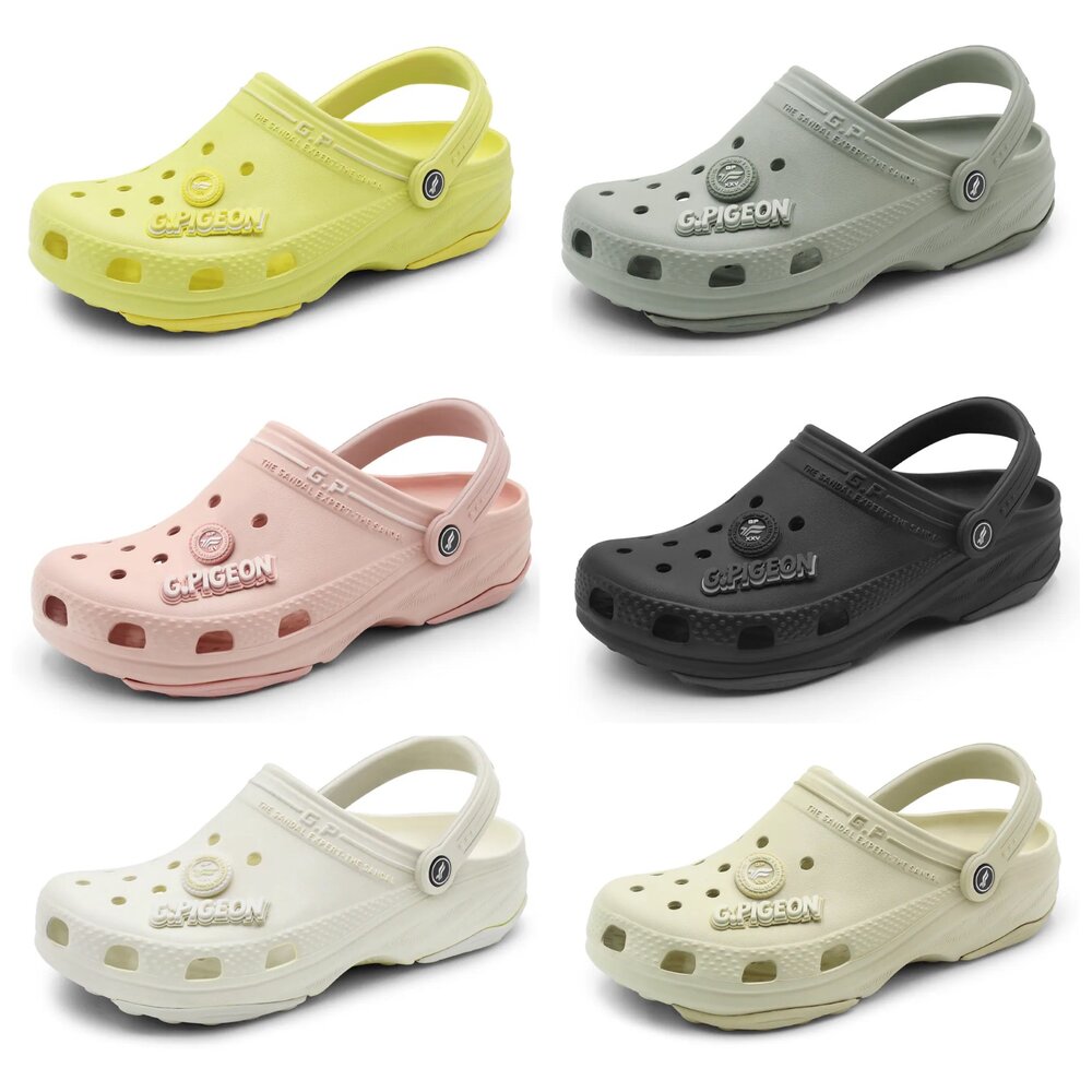 250902172933-GP 高級洞洞鞋 廚師鞋 拖鞋 男用 女用 足弓 35-45號 工作鞋 玩水 A5333