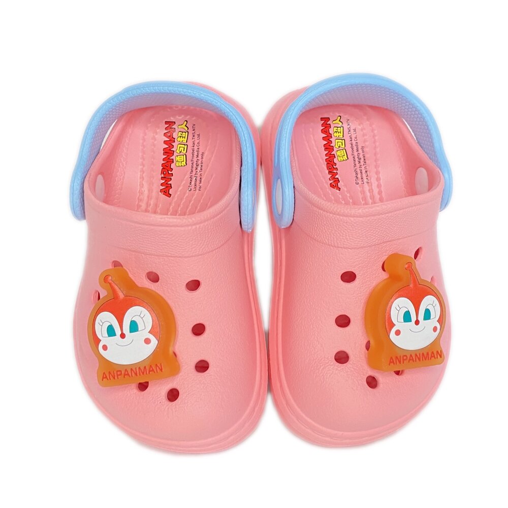 麵包超人 兒童電燈拖鞋 男童女童 洞洞鞋 童鞋 台灣製 布希鞋 玩水 輕量 防滑-圖片-5