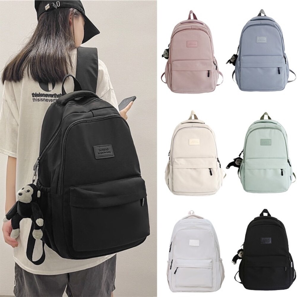 251019124440-學生書包 防水 後背包 雙肩包 14吋 電腦包 15吋筆電包 運動包包 旅行 女生男生