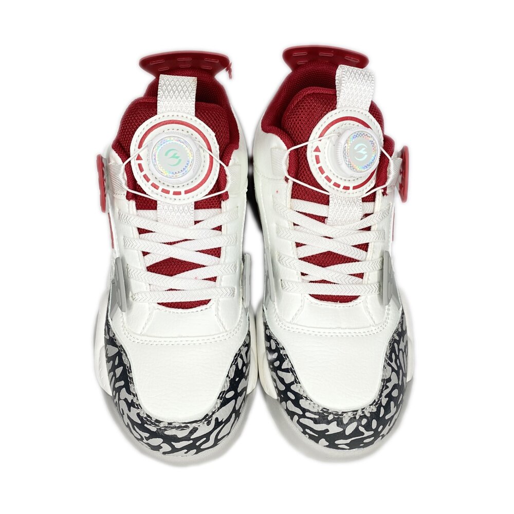 Diadora 男童籃球鞋 旋鈕 運動鞋 防水 大童 矯正鞋 機能鞋-圖片-6