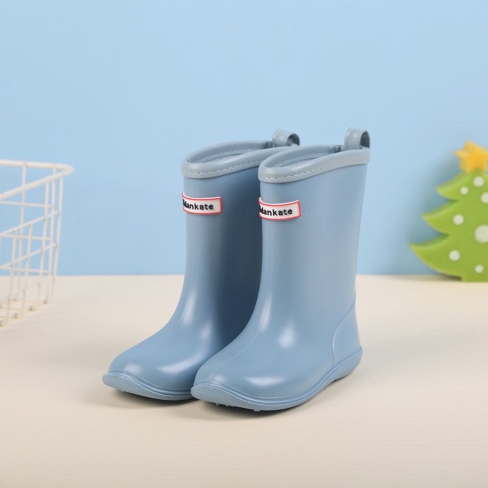 兒童雨鞋 男童女童 雨靴 15-21號 中筒 防水防滑 超輕量-圖片-1