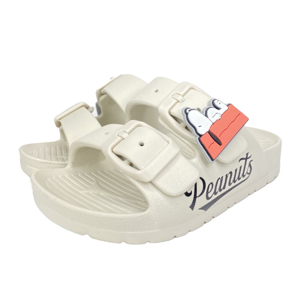 台灣製 兒童拖鞋 迪士尼 史奴比 男童女童 15-22號 玩水防滑-圖片-6