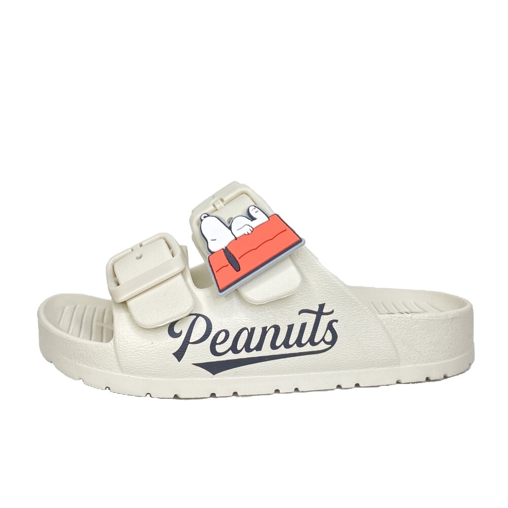 台灣製 兒童拖鞋 迪士尼 史奴比 男童女童 15-22號 玩水防滑-圖片-8
