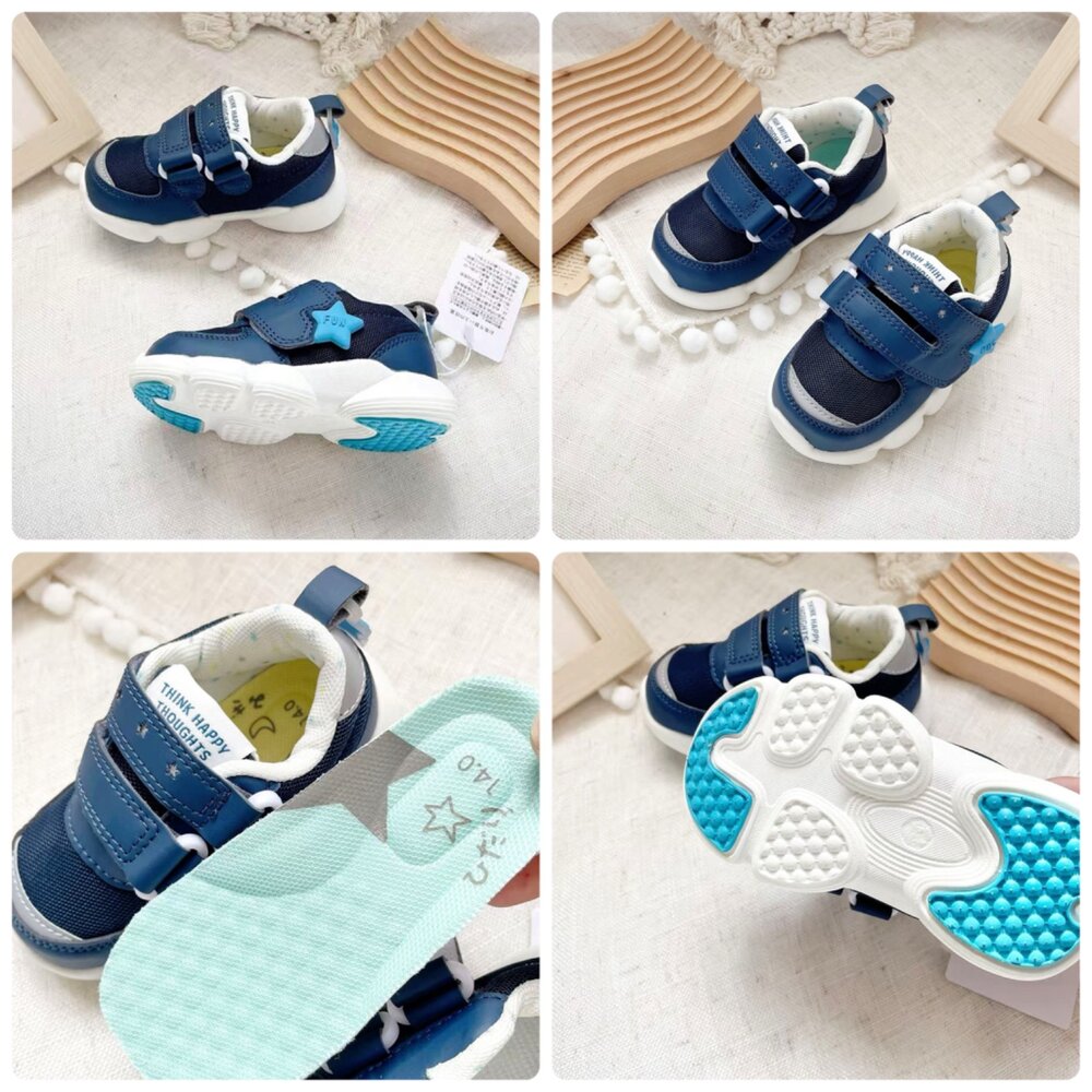 機能學步鞋 運動鞋 🔥出口日本🔥 寶寶鞋 嬰兒鞋 恐龍 男童女童 足弓-圖片-3