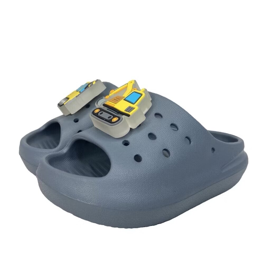 Tomica 男童拖鞋 多美小汽車 交通世界 童鞋 台灣製 16-19號-圖片-5