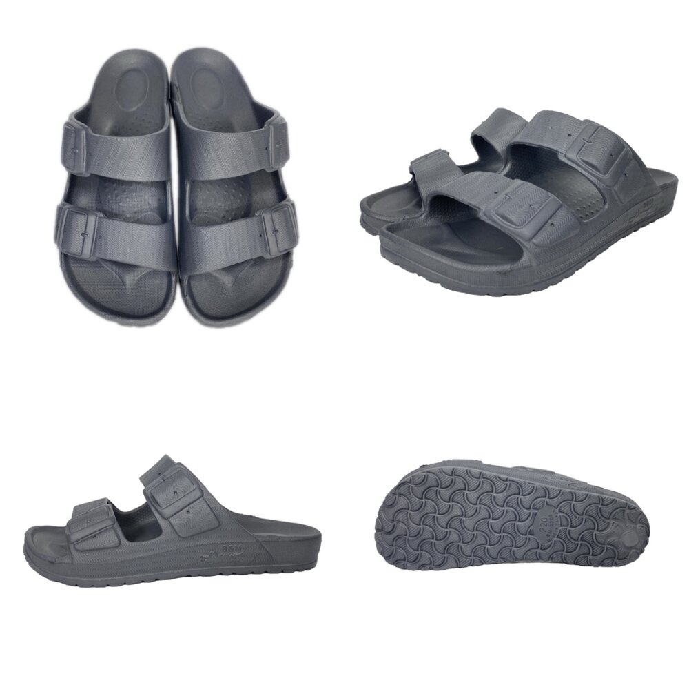 母子鱷魚 雙帶拖鞋 台灣製造 玩水防滑 足弓 男人女人 男童 女童-圖片-3