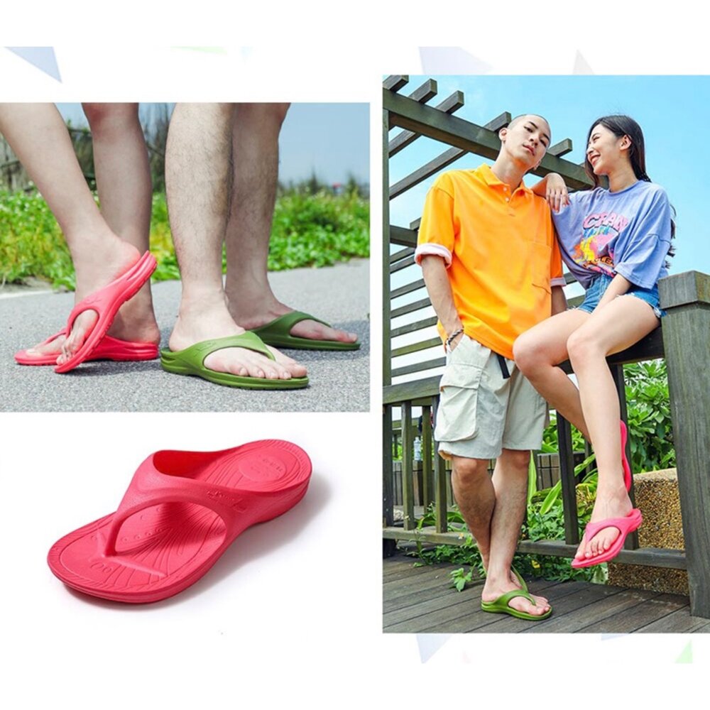 母子鱷魚 三代Y拖 超跑人字拖 拖鞋 台灣製造 男用女用 馬拉松 足弓 玩水-圖片-12