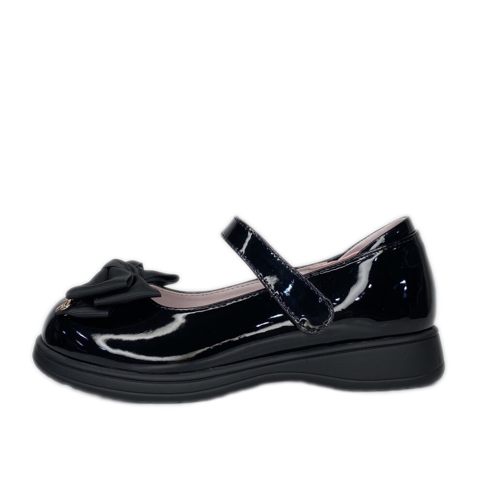 台灣製造 女童皮鞋 學生黑皮鞋 中大童 獨家訂製款 黑色 合唱團 花童 畢業典禮-圖片-3