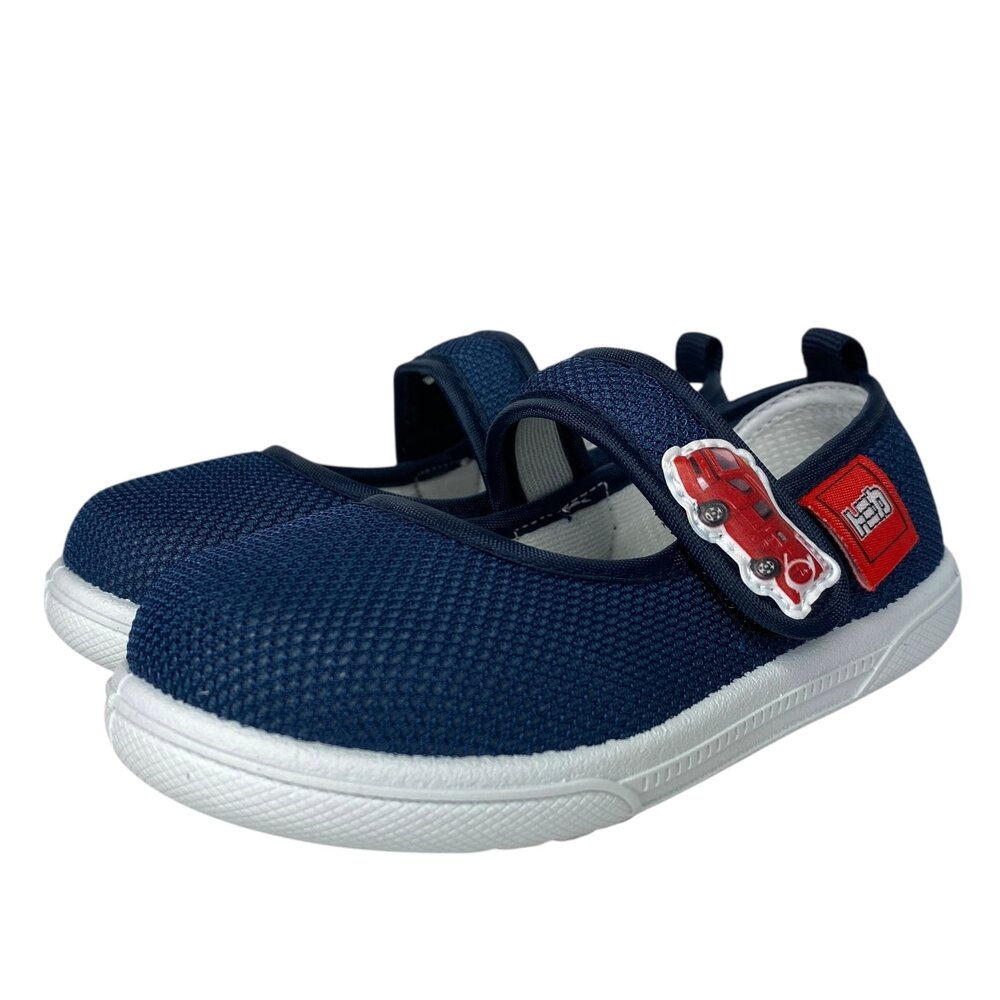 台灣製造 男童室內鞋 寶可夢 Tomica 幼兒園 16-21號 兒童帆布鞋 皮卡丘-圖片-5