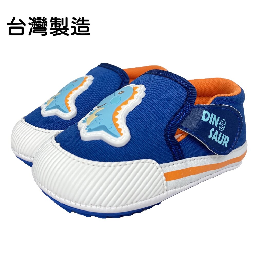 251219213123-台灣製造 恐龍學步鞋 男童 大開口 好穿脫 寶寶鞋