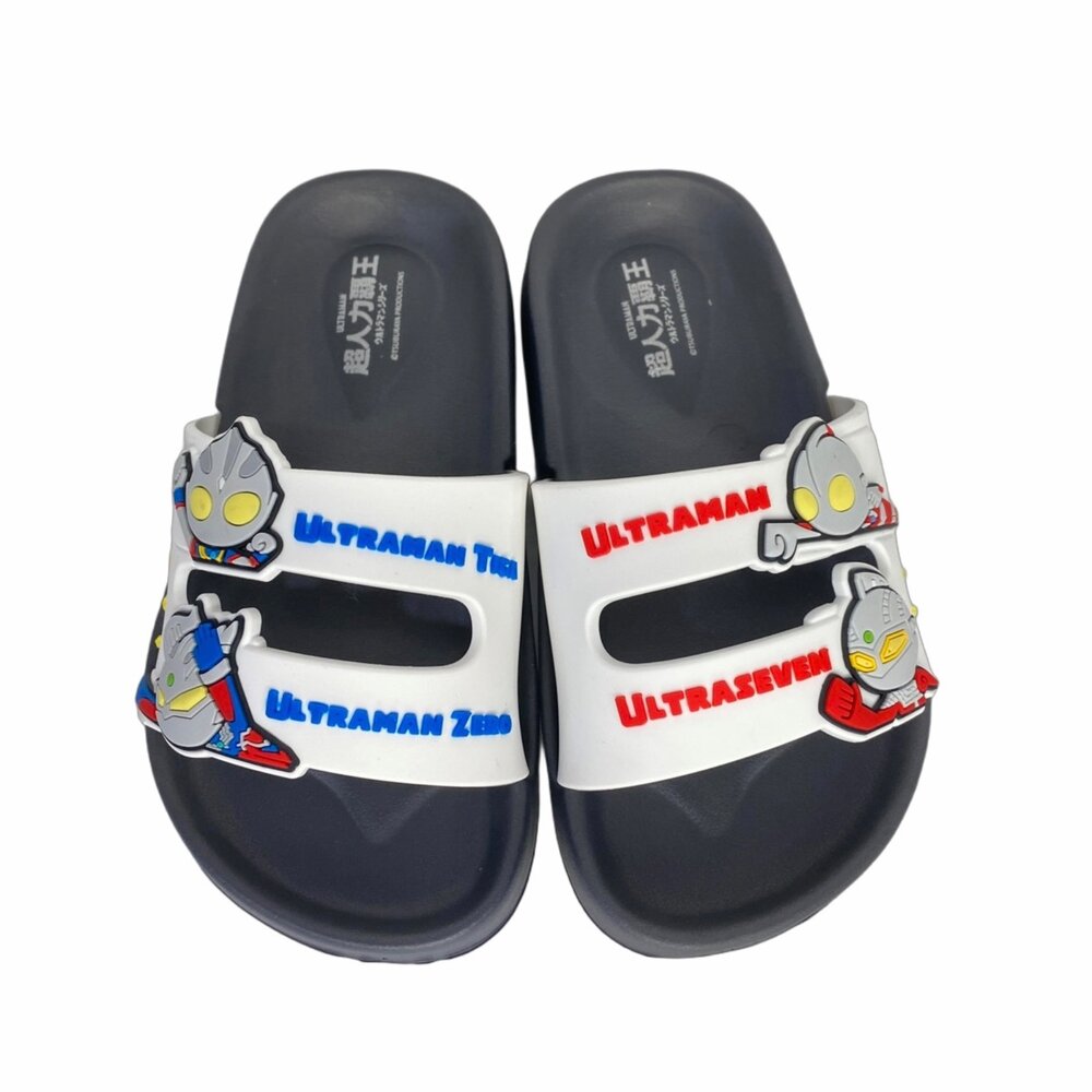 超人力霸王 男童拖鞋 奧米加 ultraman 電燈洞洞鞋 台灣製造 16-20號 防水防滑 兒童童鞋-圖片-2
