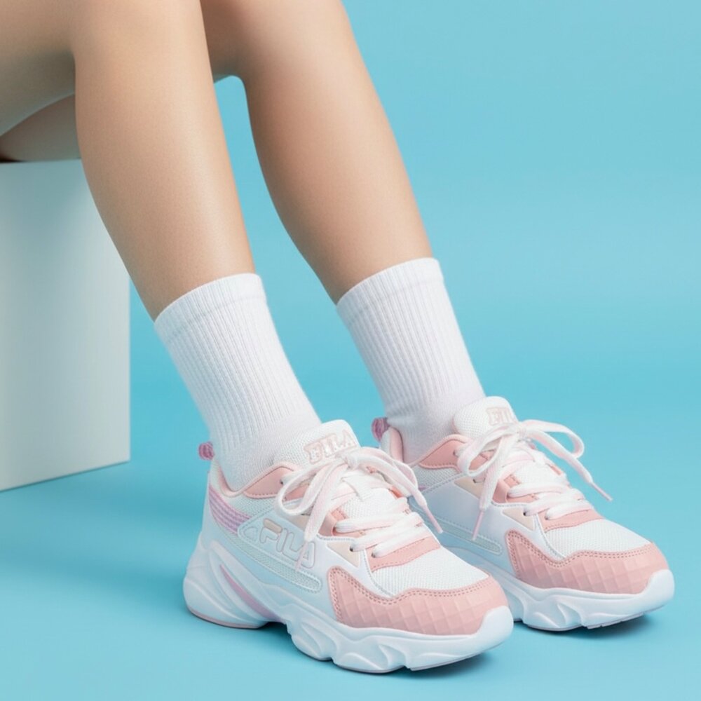 Fila 老爹鞋 厚底鞋 女運動鞋 慢跑鞋 休閒鞋 全新正品-圖片-3