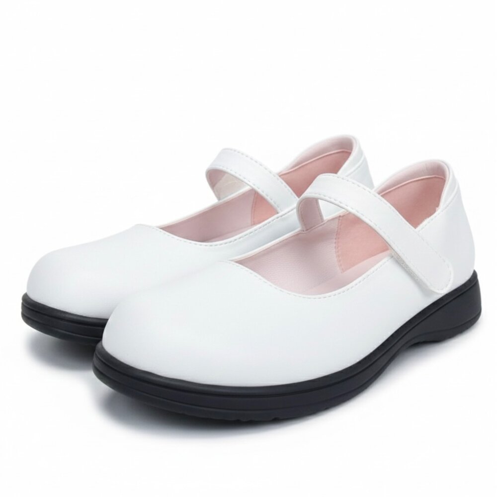 260127073143-女童白皮鞋 全白 台灣製造 合唱團 弦樂團 鋼琴表演 素面