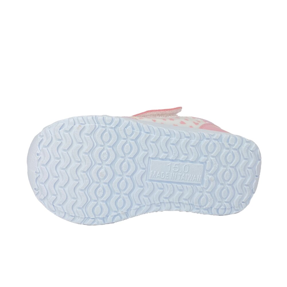 佩佩豬 女童運動鞋 台灣製 粉紅豬小妹 正版授權 魔鬼氈 電燈鞋 球鞋 童鞋 15-19號-圖片-3