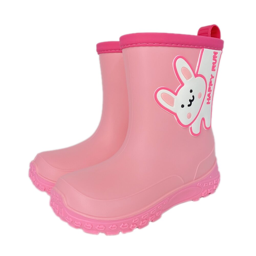 兒童雨鞋 男童女童 雨靴 兔兔 長頸鹿 17-22號 現貨秒出-圖片-5